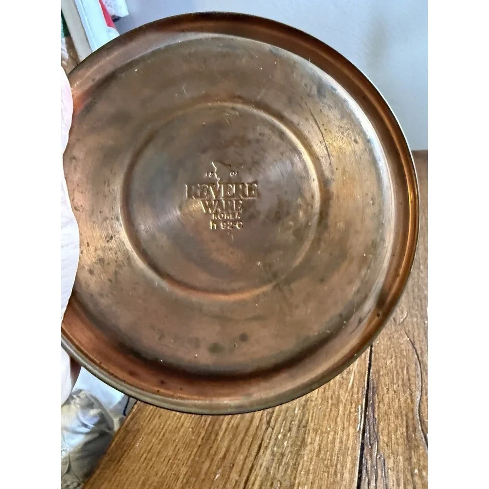 1892 Centennial 1992 Vintage Paul Revere Ware Copper Bottom Tea Kettle H92c 1qt